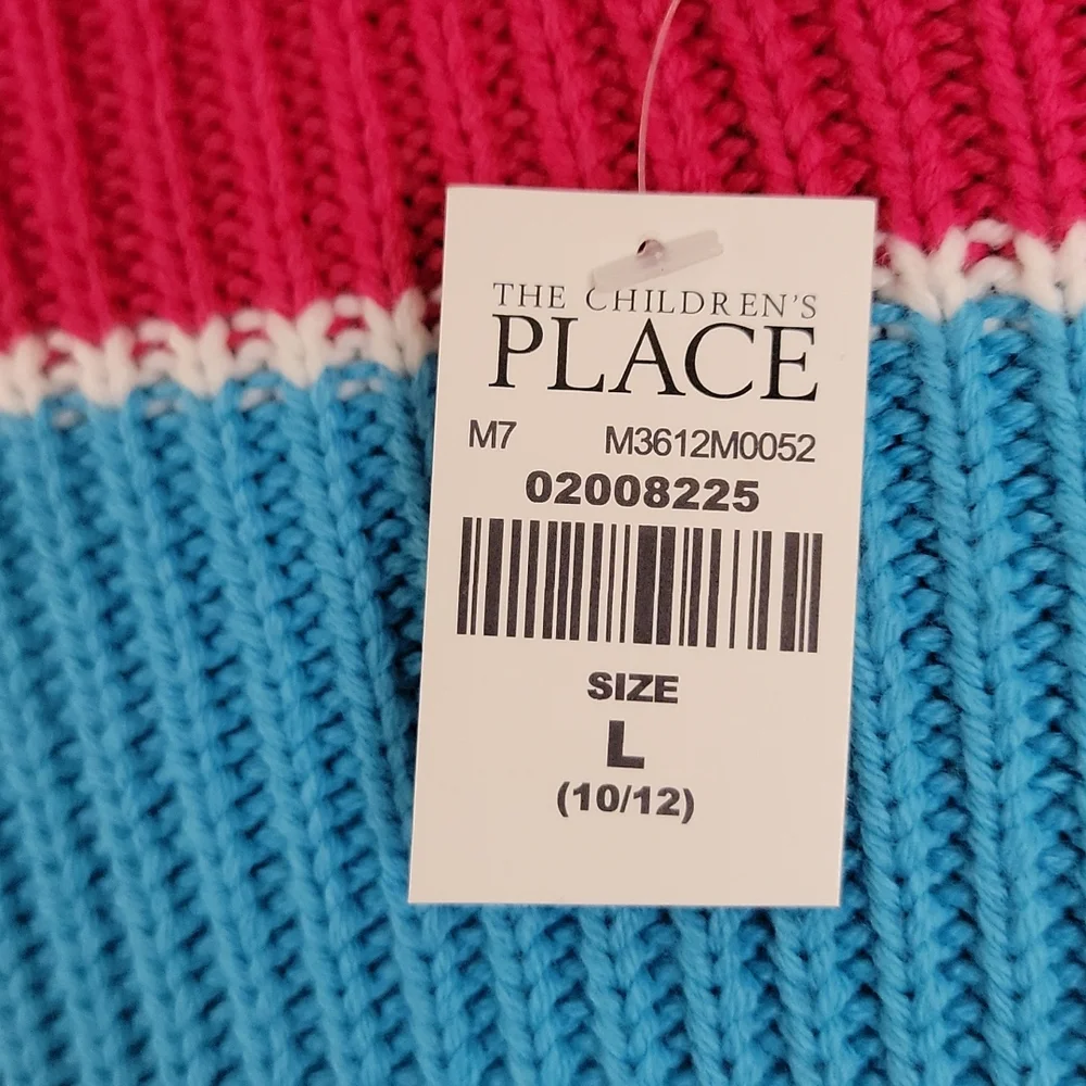 The Children's Place NWT Multicolored Striped Sweater 10 / 12